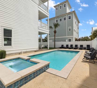 Private, Heated Pool & Fenced-In Backyard