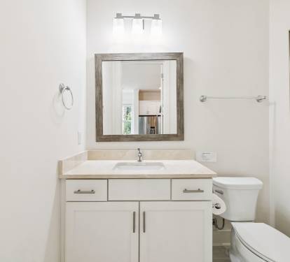 1st Floor Powder Room - Conveniently Located Off the Living Area