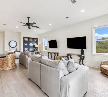 3rd Floor - Living Area + Game Room