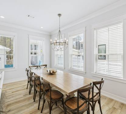 Dining Area with Seating for 12!