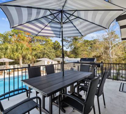Grill Up Dinner & Enjoy Al Fresco Dining for 6