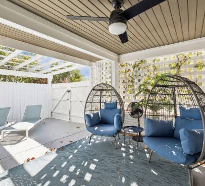 Spacious Patio Off the 1st Floor