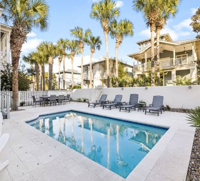 Make a Splash in the Private Pool & Enjoy the Outdoor Oasis