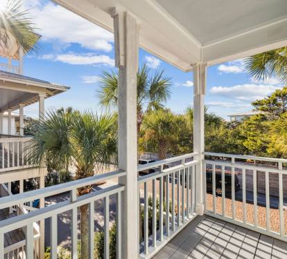 Enjoy a Private Balcony Off the Queen Guest Suite