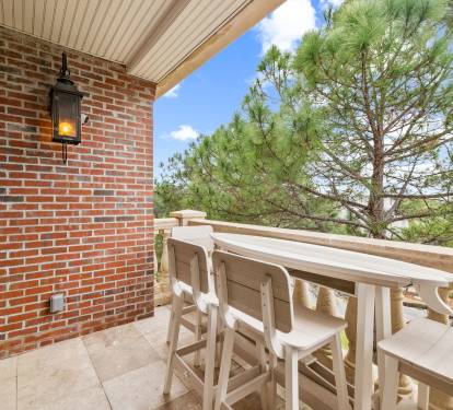 Enjoy Morning Coffee & Evening Cocktails On the Balcony!