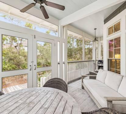 Grill Up Dinner & Enjoy Al Fresco Dining for 4 on the Back Porch