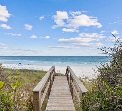 Take a Stroll to the Beach Access!