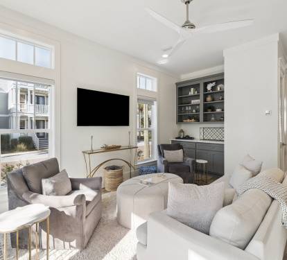 Ample Space to Gather in the Living Area