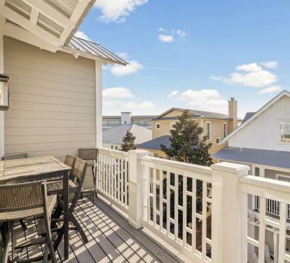 Relax & Unwind on the 3rd Floor Balcony