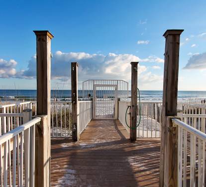 Beach access