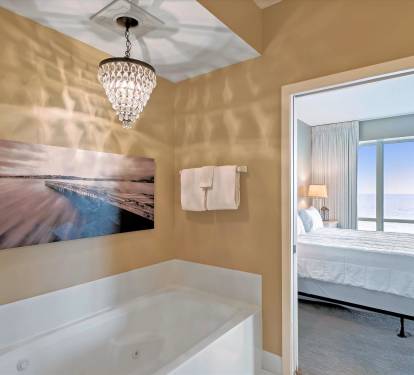 Master bathroom