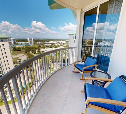 Balcony View for Guest Bedrooms 1 and 2