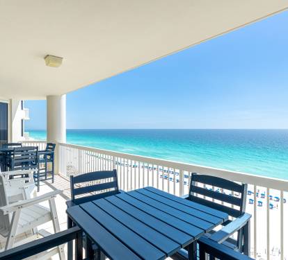 Breathtaking ocean views await from your private balcony, where morning coffee and sunset dinners become unforgettable moments above pristine turquoise waters.