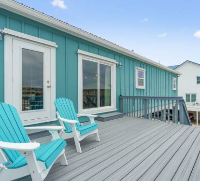 Rear Deck Facing Gulf
