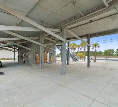 Hangout Area Under House