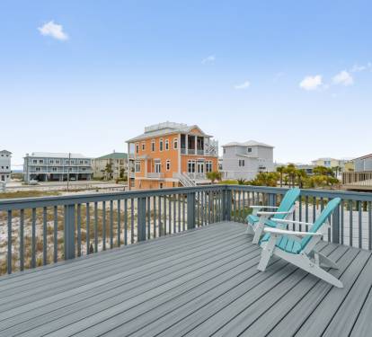 Rear Deck Facing Gulf