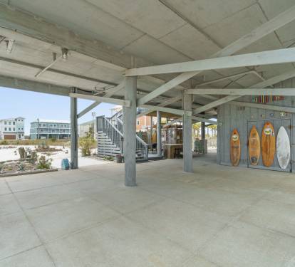 Hangout Area Under House