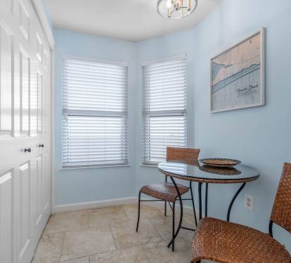Bistro Area In Kitchen