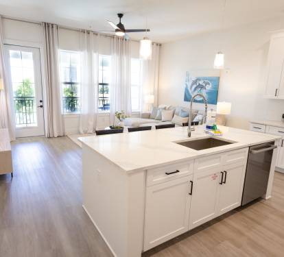 Open Concept Living Space