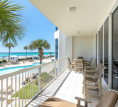 Relax on your private balcony with stunning ocean views and watch the waves while enjoying morning coffee in comfort.