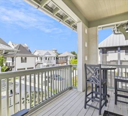 Private Balcony off King Guest Suite