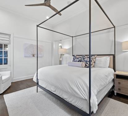 Primary Suite - Furnished with a King Size Bed