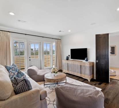3rd Floor - Living Room with Balcony