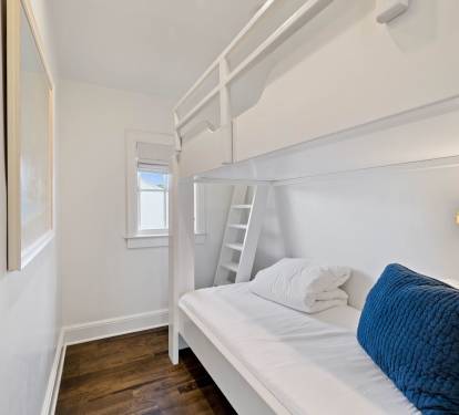 Loft Bunk Room - Furnished with a Twin over Twin Bunk Bed