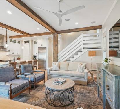 Coastal Decor Throughout!