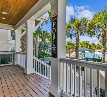 Step out the Back Door for Direct Pool Access!