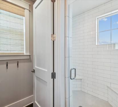 Bunk Bathroom - Walk-In Shower