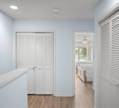 Second floor landing area.
