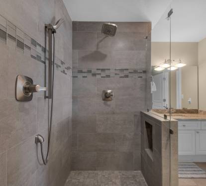 Primary Bath with Massive Walk-In Shower