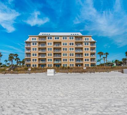 View of Emerald Dunes from Beach