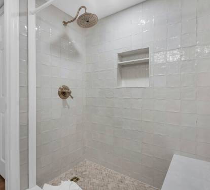 Bathroom 1 with Walk-In Shower