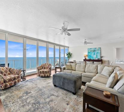 1 San Carlos Penthouse 5 Living Room