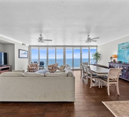 8 San Carlos Penthouse 5 Dining and Living Area