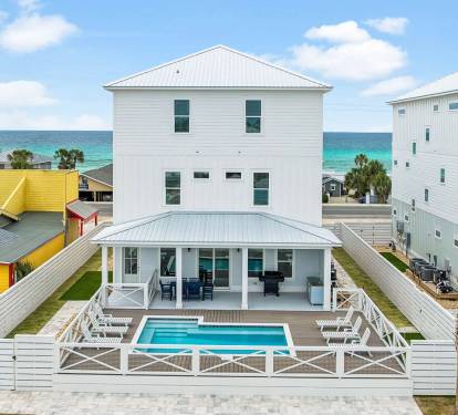 Situated in the Heart of Panama City Beach & Right Across From the Beach!