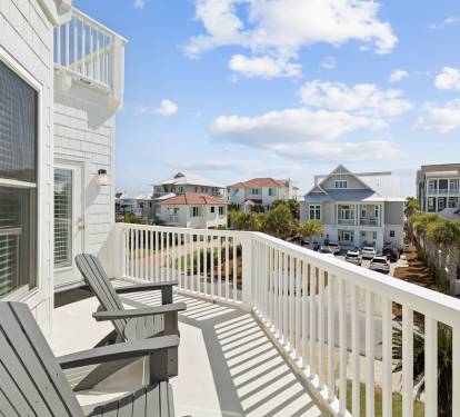 Relax on the 3rd Floor Balcony!