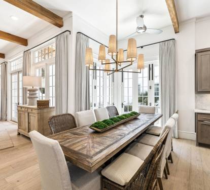 Gather for Gourmet Dinners at the Dining Table - Seating for 10