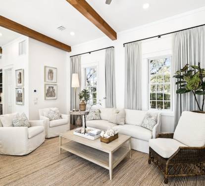 Relax in the Living Area - Offering Ample Seating