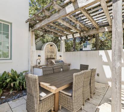 Grill Up Dinner & Enjoy Al Fresco Dining for 8