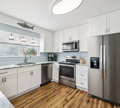 Fully Equipped & Spacious Kitchen!