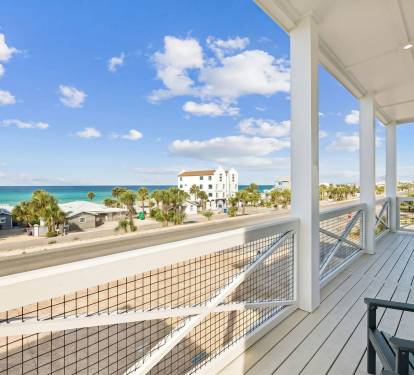Take in the Views from the Balcony!