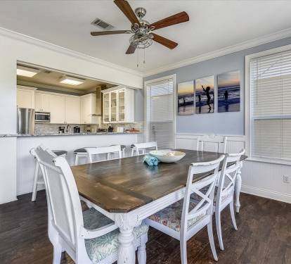 Dining Table with Seating for Six