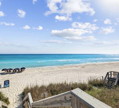 Steps From the Private Beach Access!