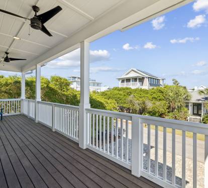 Take in the Fresh Air on the 2nd Floor Balcony!