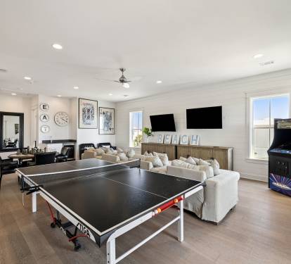 Gather in the 3rd Floor Living Area & Game Room!