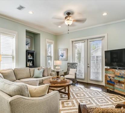 Living Room - Furnished with a Cozy Sectional Sofa
