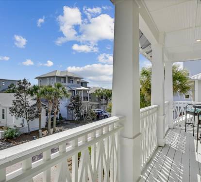2nd Floor Balcony - Providing Seating for Four